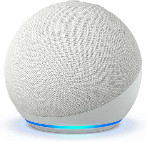 All-New Echo Dot (5th Gen, 2022 release) | Smart speaker with Alexa | Glacier White *Sale*