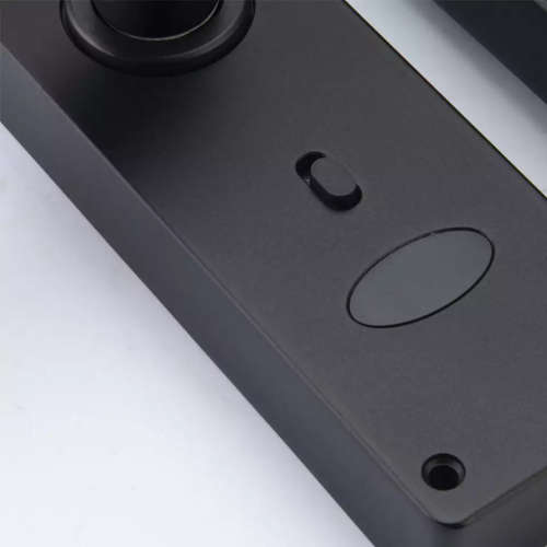 WIFI Control Smart Life Tuya Digital Fingerprint Door Handle Lock (Black)