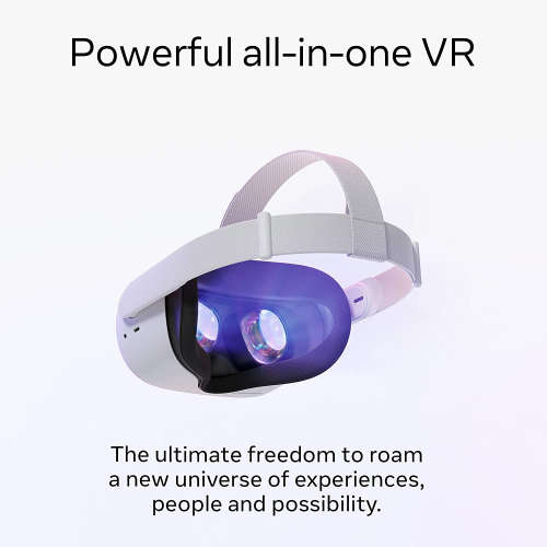 Meta Quest 2 Resident Evil 4 bundle Beat Saber 128 GB Advanced All-In-One Virtual Reality Headset