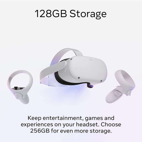 Meta Quest 2 Resident Evil 4 bundle Beat Saber 128 GB Advanced All-In-One Virtual Reality Headset