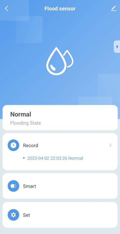 WIFI Control Smart Life Tuya Wireless Water Leak Detector Sensor