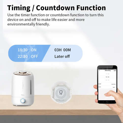 Smart Life Tuya Zigbee 1CH 16A 3500W Mini Switch Circuit Breaker