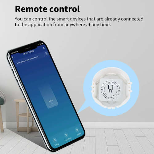 Smart Life Tuya Zigbee 1CH 16A 3500W Mini Switch Circuit Breaker