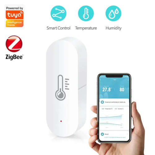 Smart Life Tuya Zigbee Temperature and Humidity Sensor