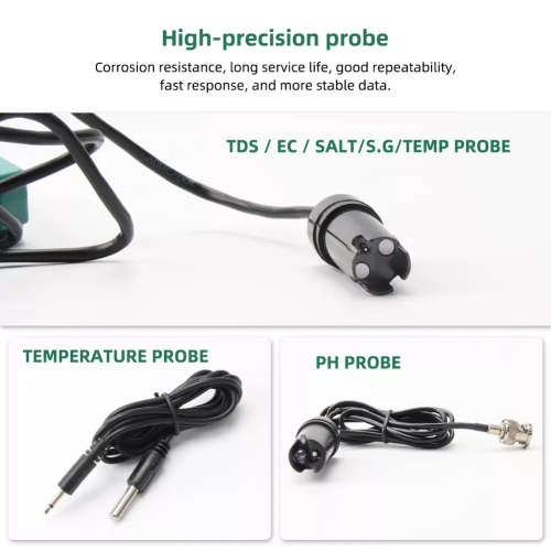 WIFI Control Smart Life Tuya Water Quality Detector 6 IN 1 TDS/EC/PH/Salinity/G.S/Temperature Tester
