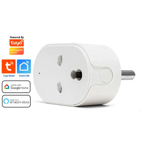 Smart Life Tuya WIFI 1CH 16A 3500W 3 Pin or 2 Pin Plug Switch Circuit Breaker with Power Monitoring