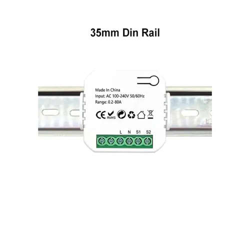 Smart Life Tuya WIFI 1CH Mini Power Energy Monitor Clamp Meter 240V 80A Single phase