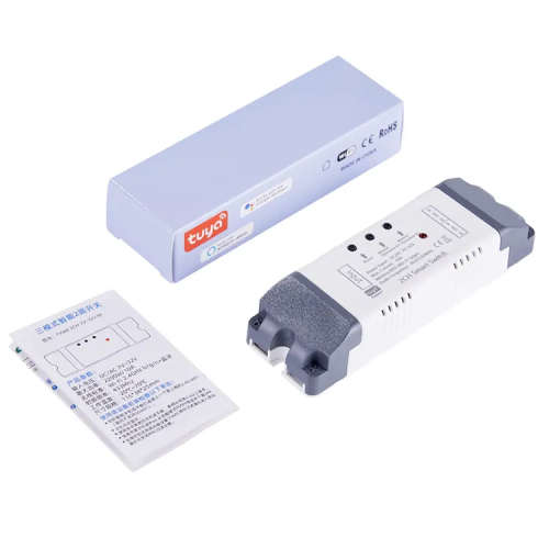 Smart Life Tuya WIFI 2CH 5V or 7-32V Door Gate Garage Opener Inching Relay Module with RF433Mhz