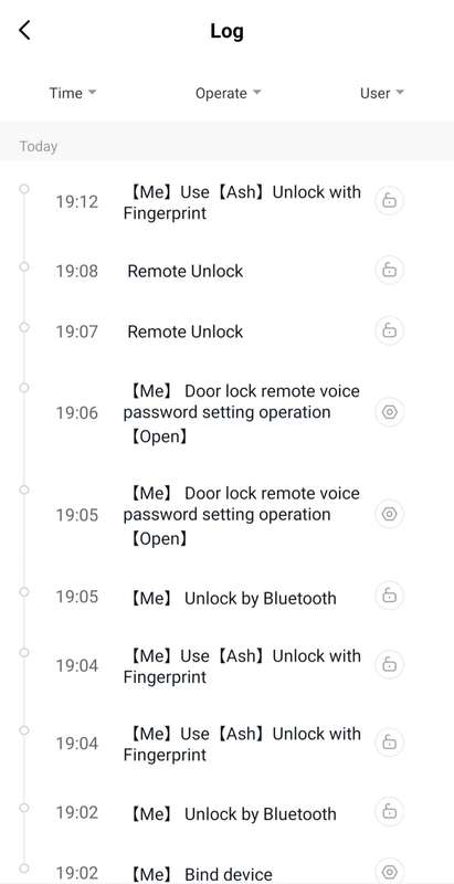 Smart Life Tuya Bluetooth Access Control Fingerprint Knob Door Handle Lock (Sliver)