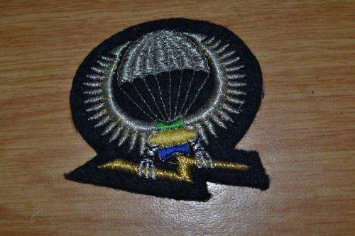 Gabon 2nd series cloth Para badge