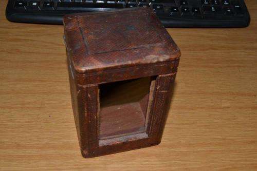Carriage Clock carry case with Key.