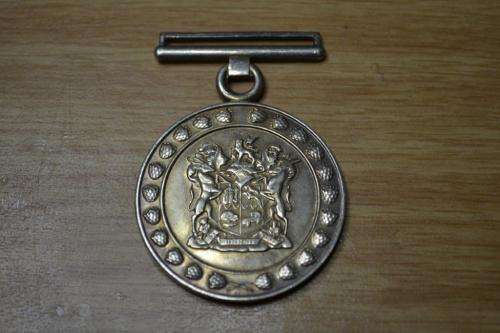 SA Prison Services Faithful Service Medal for 30 Years. Full size.