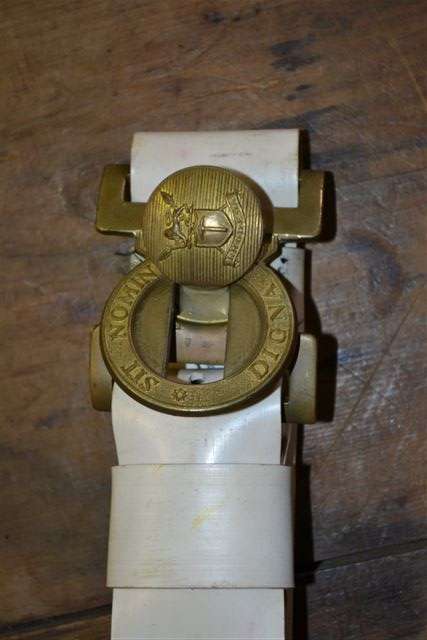 Rhodesian Military belt with a brass buckle