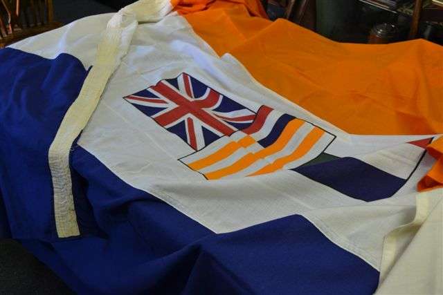 Old South African Cerimonial Flag