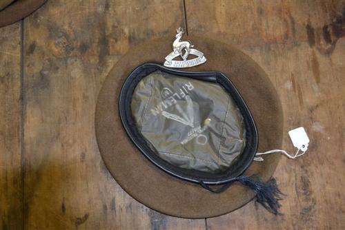 Cadet corps Beret and badge.