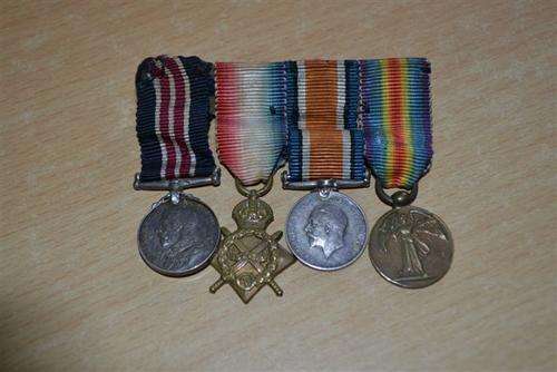 WWI MM and Trio miniatures.