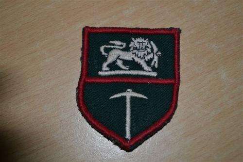 Rhodesian Army shoulder flash.