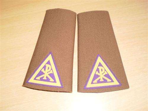 Pair of South African Chaplains Epaulets