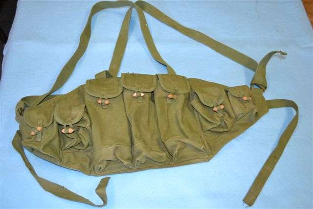 SADF made copy Chicom AK47 Chest rigging for use by Recce's.