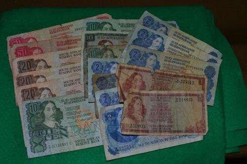 Collection of Bank notes. All used condition.