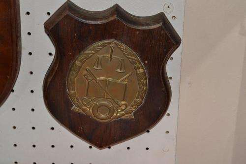 South African Prison Services plaque