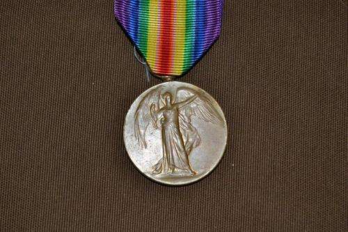 WWI British Issue Victory medal to 306029 Sjt. G. Shute L' Pool R.