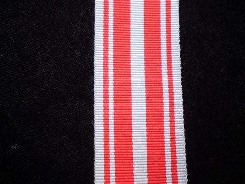 Original medal ribbon for the SAP Star for combating Terrorism