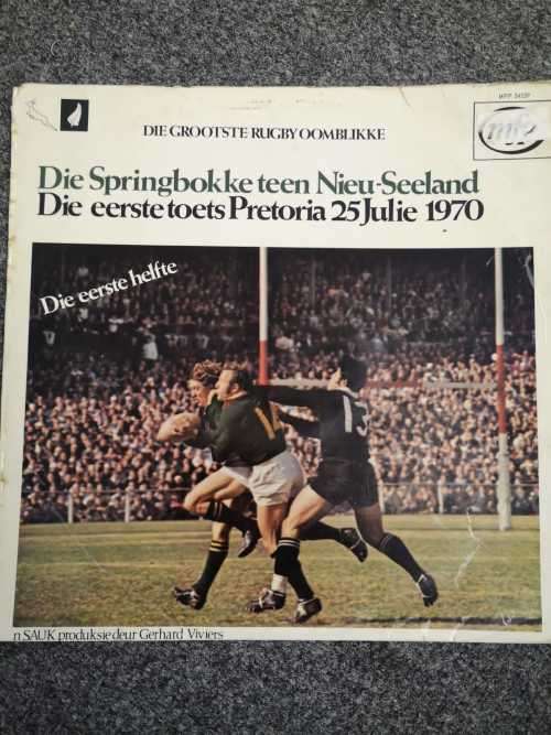 Die springbokke teen Nieu-seeland