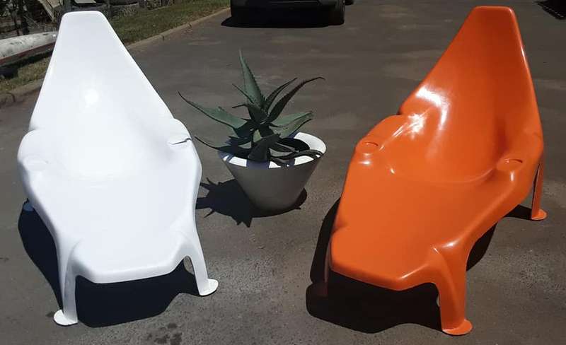 Fiberglass Pool Loungers