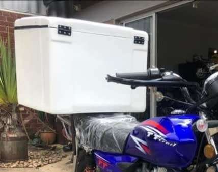 Fiberglass Motorcycle Delivery Box