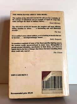 Selous Scouts Top Secret War by Ron Reid Daly & Peter Stiff