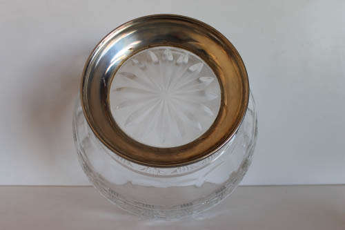 Beautiful cut glass bowl