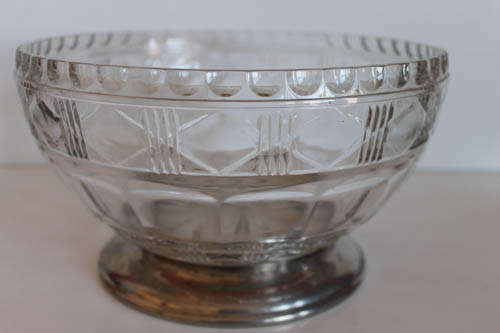 Beautiful cut glass bowl