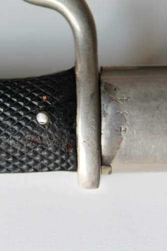 German Imperial WW1 KS98 bayonet