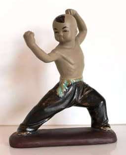 Set of 3 Martial Artists