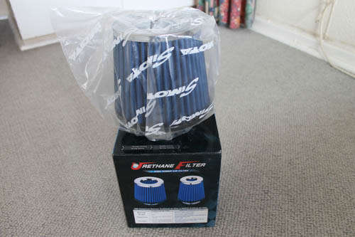 Simota Dual cone air filter 76mm