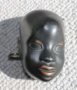 Cast Iron African Lady