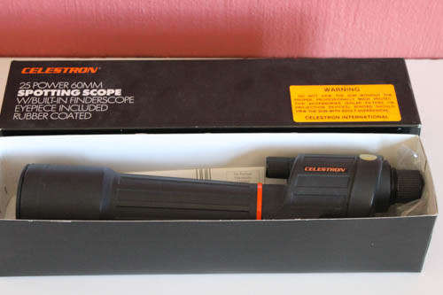 Celestron 25 Power 60mm Spotting Scope