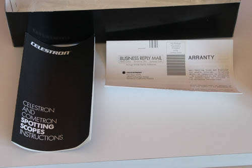Celestron 25 Power 60mm Spotting Scope