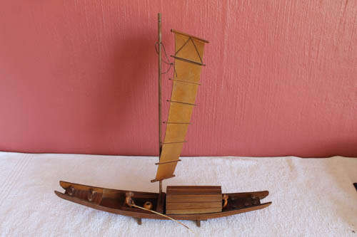 Wooden Chinese Junk/Sampan