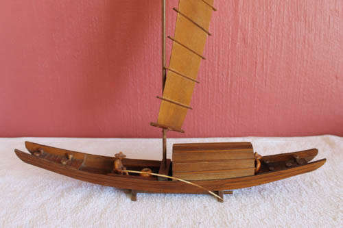 Wooden Chinese Junk/Sampan