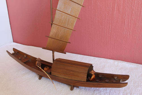 Wooden Chinese Junk/Sampan