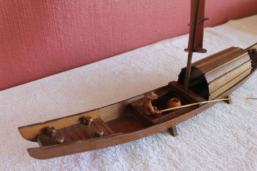 Wooden Chinese Junk/Sampan