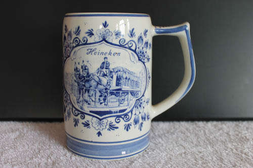 Heineken Delft beer Tankard