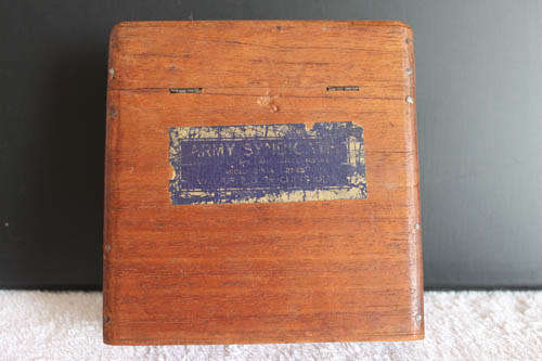 Vintage 1940's Winston Churchill cigar box
