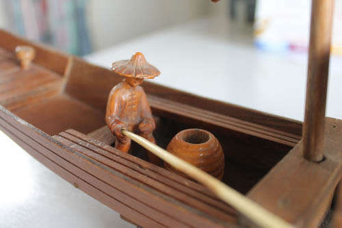 Wooden Chinese Junk/Sampan