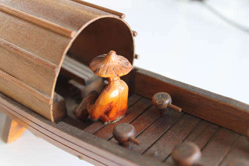 Wooden Chinese Junk/Sampan