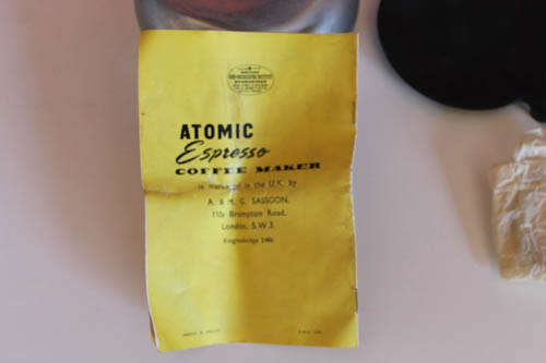 Vintage Atomic coffee machine 1950s