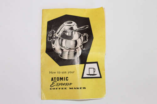 Vintage Atomic coffee machine 1950s