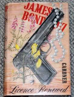 James Bond Ian Fleming / John Gardner set Man with the golden gun etc